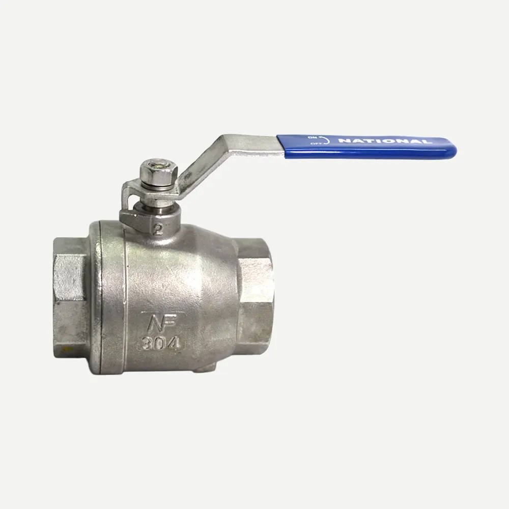 2PC Ball Valve, Screwed Ends, Full Bore