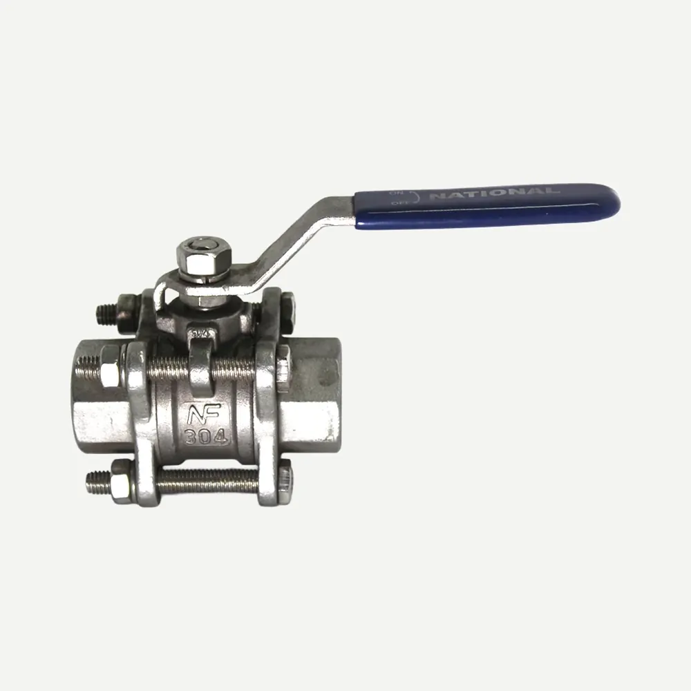 3PC Ball Valve, Socket Weld Ends, Full Bore
